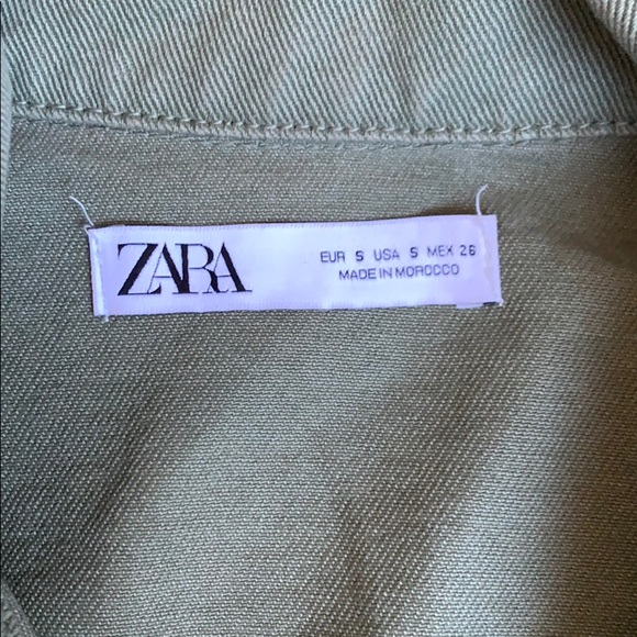 ZARA crop shacket | Like NWOT - Picture 3 of 4